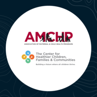 Two logos - AMCHP and Center logo